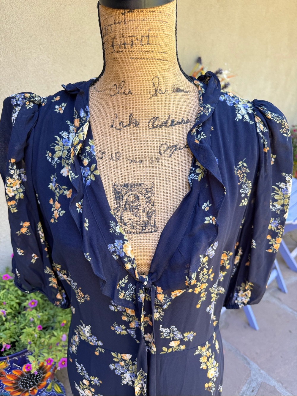 Reformation Brook Vittoria Floral Midi Dress - Picture 17 of 17